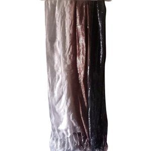 Sheer Knit Long Scarf